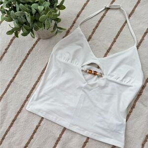 🤎SHEIN Beaded Crop🤎